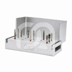 Kit Fraises Diamantées FG pour Composite (12)