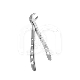 Davier Atraumair 73 Molaires Inférieures Diamanté (1) : N&deg;:N&deg;73, STRI&Eacute;:DIAMANT&Eacute;S, GENRE:ADULTE