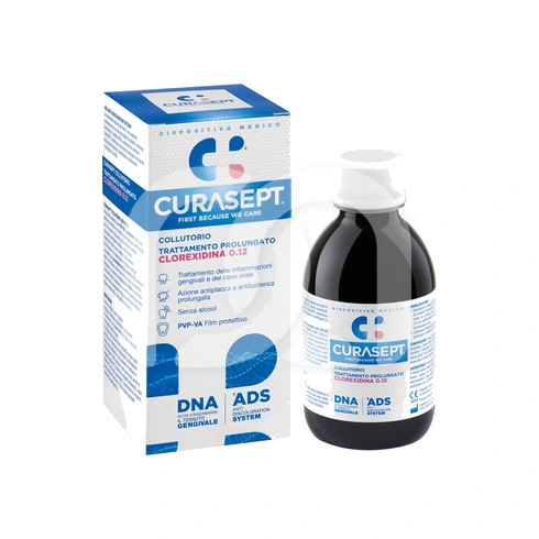 Bain de Bouche ADS DNA 0,12% Traitement Prolongé (200 ml)