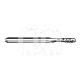 Fraise Diamantée FG Forme Poire 830L (5) : ISO:ISO 014, LONGUEUR T&Ecirc;TE:5 MM, LONGUEUR TOTALE:19 MM, GRAIN FRAISES DIAMANT&Eacute;ES:MOYEN
