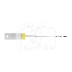 Handmatige K-Vijlen Voor Endodontie 21 mm (6) : N&deg;:N&deg;45, LENGTE:21 MM