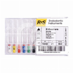 Broches Endodontiques Manuelles Long. 21 mm (6)
