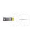 Reamers Endodontisch Manueel Lengte 21 mm (6) : N&deg;:N&deg;8, LENGTE:31 MM