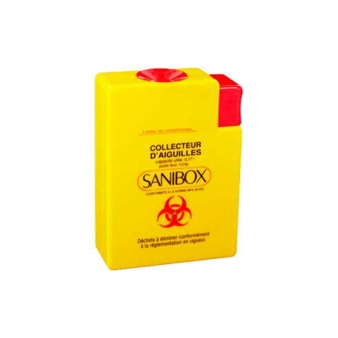 SANIBOX COLLECTEUR D'AIGUILLES (170ML)