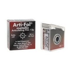 ARTI-FOL MÉTALLIQUE - LE DISTRIBUTEUR EN ROULEAU DOUBLE FACE NOIR/ROUGE BK28