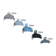 PALODENT V3 RECHARGE MATRICES EZ COAT (50) : COULEUR PRINCIPALE:METAL, LARGEUR:4 MM