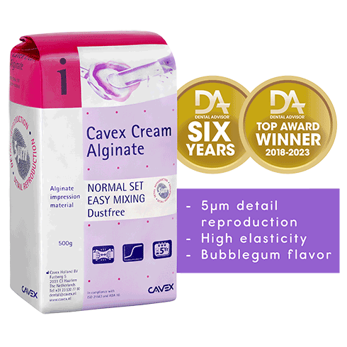 CAVEX CREAM ALGINAAT NORMAL SET (500G)