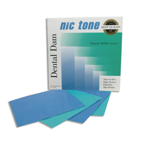 NIC TONE DENTAL DAM 6'X6' (36)