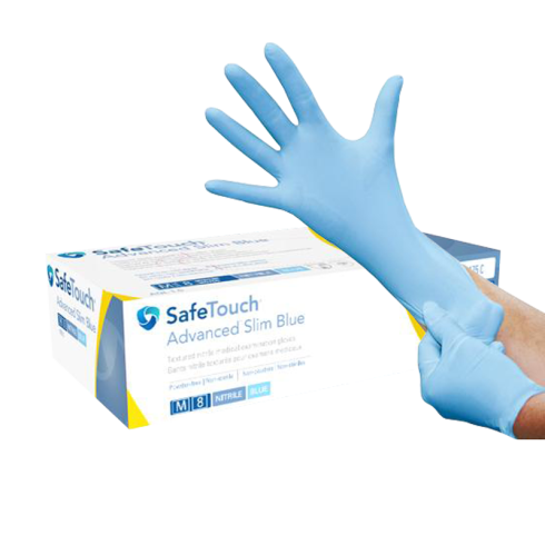 GANTS NITRILE NON POUDRES SAFETOUCH ADVANCED